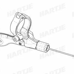 CONTEC Service Kit Drop-a-gogo Hendel Enkele, Oneby Uitvoering (horizontaal) -