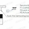 CONTEC Service Kit Drop-a-gogo Service Kit F: Afdichtmoer -