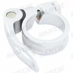 CONTEC Zadelpenklem Sc-303 Qr Select Rocket Zilver 31.8mm