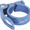 CONTEC Zadelpenklem Sc-303 Qr Select Blauw Staal 34.9mm