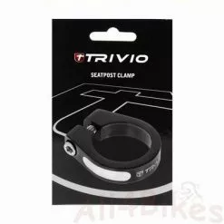 Trivio Zadelpenklem Alu Zwart 34.9mm - TRV-SP-003