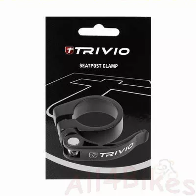 Trivio Zadelpenklem Alu Zwart 31.8mm Quick Release - TRV-SP-002 1 Trivio Zadelpenklem Alu Zwart 31.8mm Quick Release - TRV-SP-002
