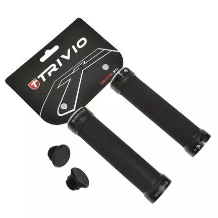 Trivio Handvat Diamont Grip Zwart Lock-on Zwart - TRV-GR-009 1 Trivio Handvat Diamont Grip Zwart Lock-on Zwart - TRV-GR-009