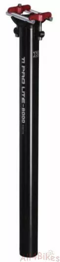 KCNC Zadelpen Ti Pro Lite T8000 Zwart 27.2mm 400mm 0mm 1 KCNC Zadelpen Ti Pro Lite T8000 Zwart 27.2mm 400mm 0mm