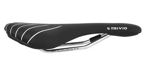 Trivio Fietszadel Leopard Zwart 1 Trivio Fietszadel Leopard Zwart