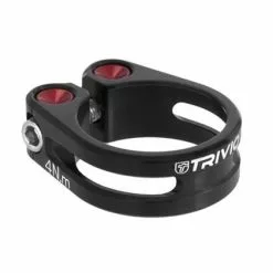 Trivio Zadelpenklem Cnc Alu Zwart 31.8mm - TRV-SP-007