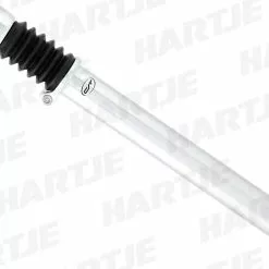 CONTEC Zadelpen Verend Tour 25.4mm Zilver X 300mm