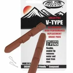 Koolstop Remblokset V-brake Replacement Pad Set Zalm - KS-LPVBSA