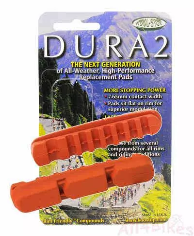 Koolstop Replacement Pads R7 Shimano Dura 2 Zalm - KS-DR2SA 1 Koolstop Replacement Pads R7 Shimano Dura 2 Zalm - KS-DR2SA