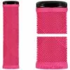 Lizard Skins Handvaten Strata Single Klemband Lock-on - Neon Pink - LOSTR560