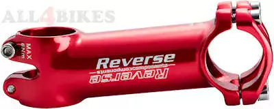 Reverse Stuurpen XC Ø31.8 6° 100mm Red 1 Reverse Stuurpen XC Ø31.8 6° 100mm Red