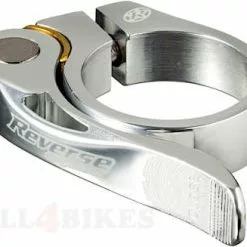 Reverse Zadelpenklem Quick Release 34.9mm Zilver