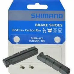 Shimano Remblok Set Rubber Race R55C3 Carbon 5700/6700/7900 Carbon Velg - Y8FN98140